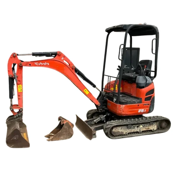 2-15-600x6001 Mini pelle Kubota U15-3 1,7T (2017) – 1 500 h – Image 1