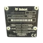 Bobcat E34 – Mini-pelle 3,5T Occasion (2022) – 1100 Heures – Image 3