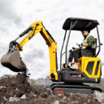 Mini-pelle 1 Tonne EURO 5 avec Moteur Kubota – Image 3